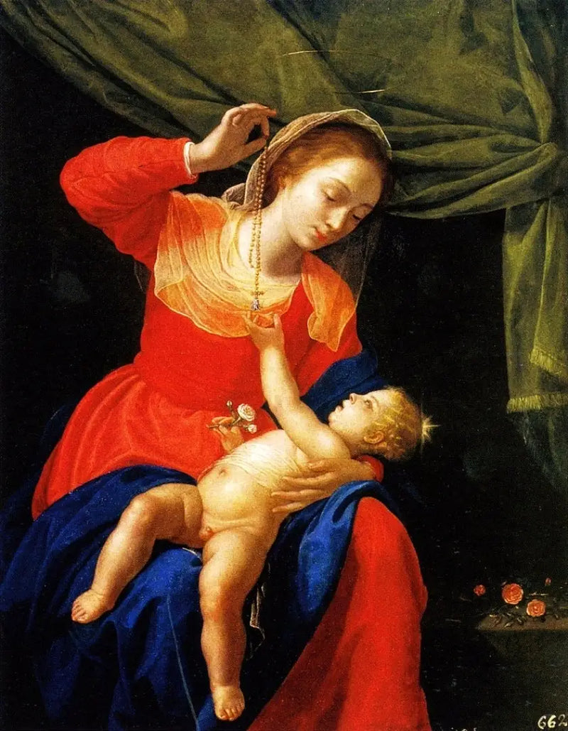 聖母子とロザリオ - アルテミシア・ジェンティレスキ

Source:
Vierge à l'Enfant et au rosaire - Artemisia Gentileschi