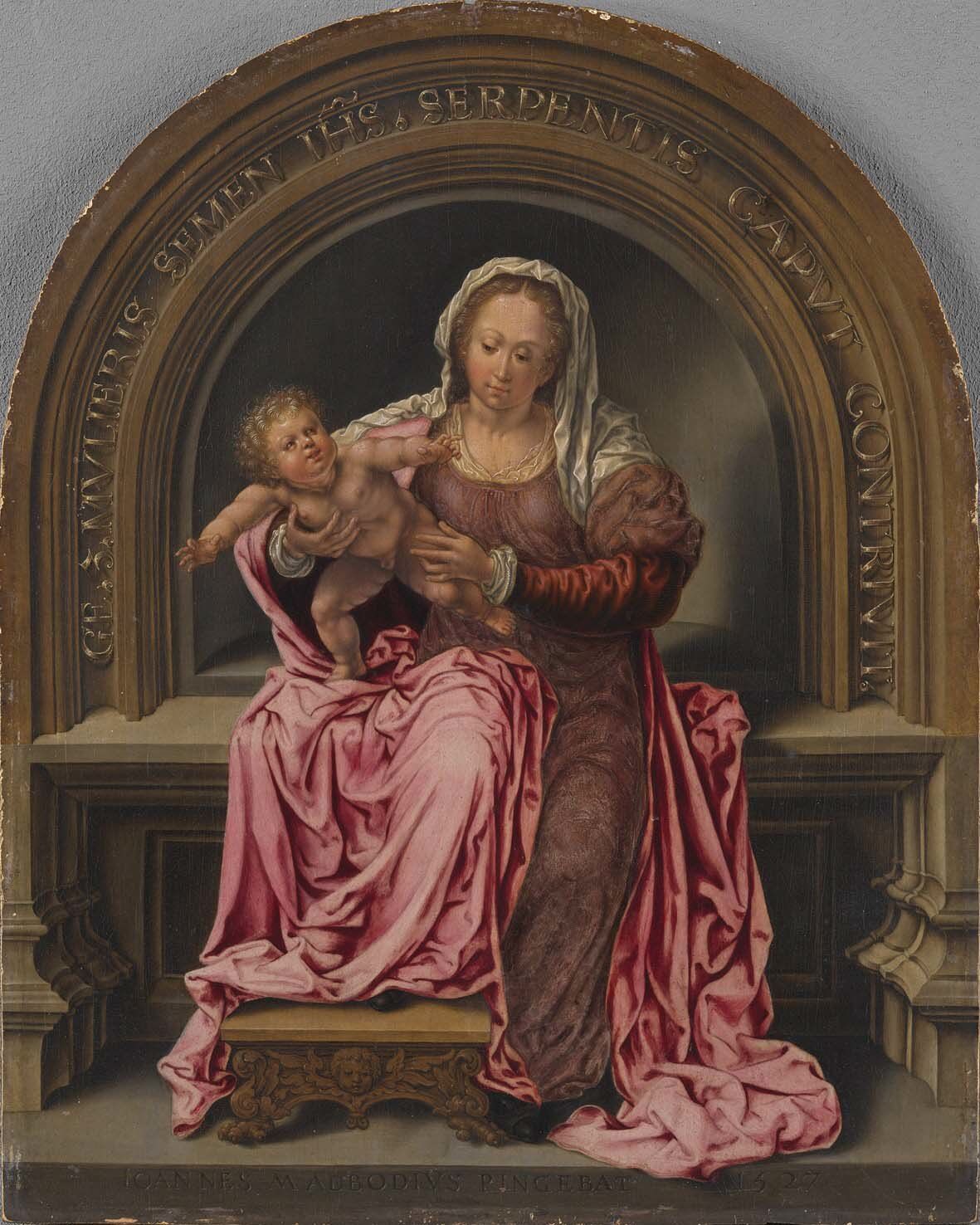 Vierge à l’Enfant - Jan Gossaert - Alpha Reproduction