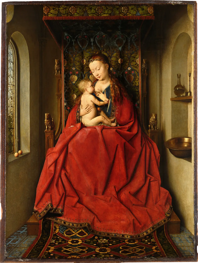 ルクスの聖母マリア - ヤン・ヴァン・アイーク

Source:
Vierge de Lucques - Jan van Eyck