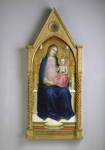 Vierge en majesté (extrait d’un retable en dix parties) - Lorenzo Monaco - Alpha Reproduction