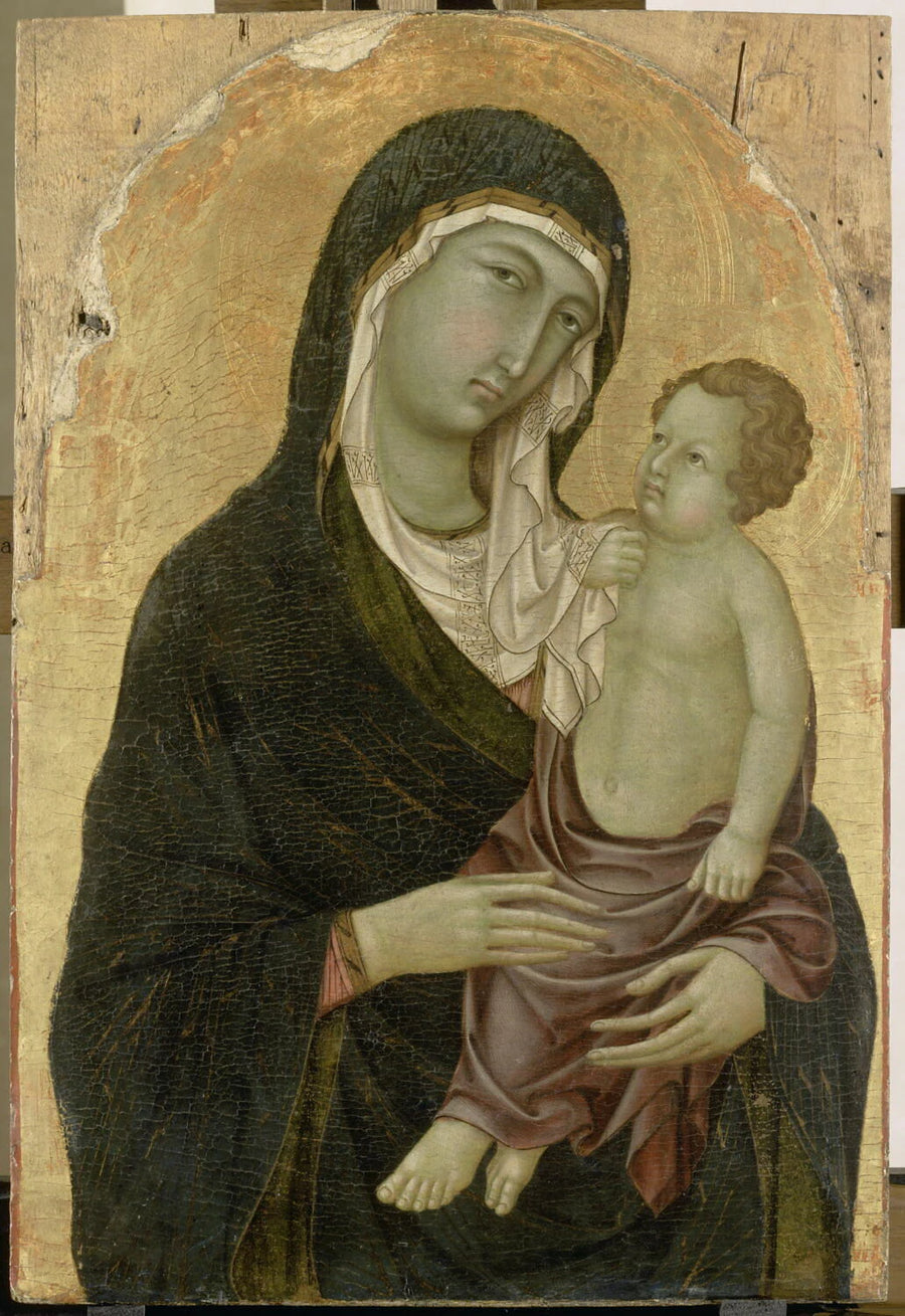 La Vierge et l'Enfant - Ugolino da Siena (Ugolino di Nerio, dit)