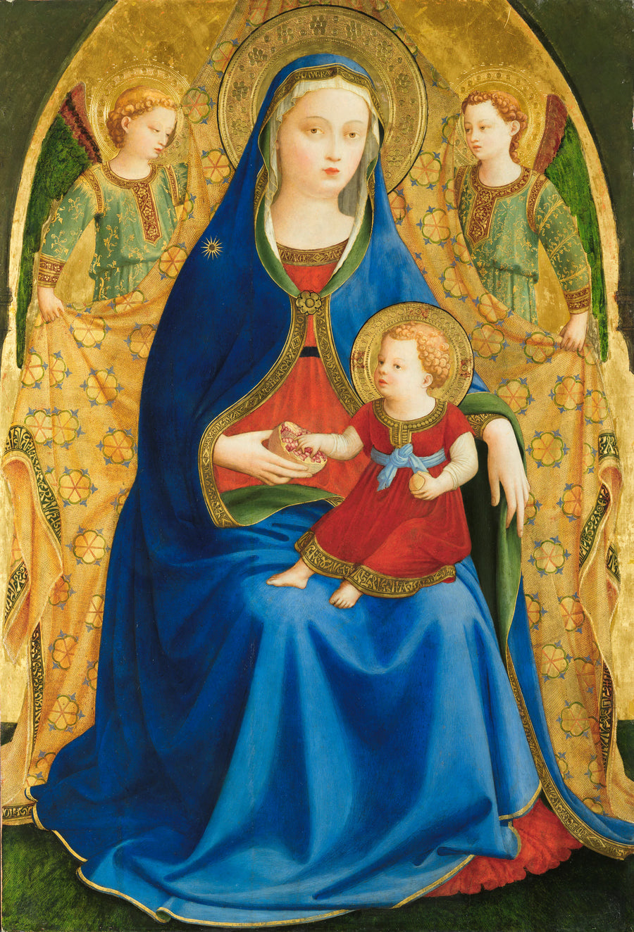 La Vierge à la grenade - Fra Angelico