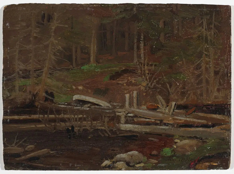 古い木製の堰、アルゴンキン公園 - トム・トムソン

Source:
Vieux barrage de bois, parc Algonquin - Tom Thomson