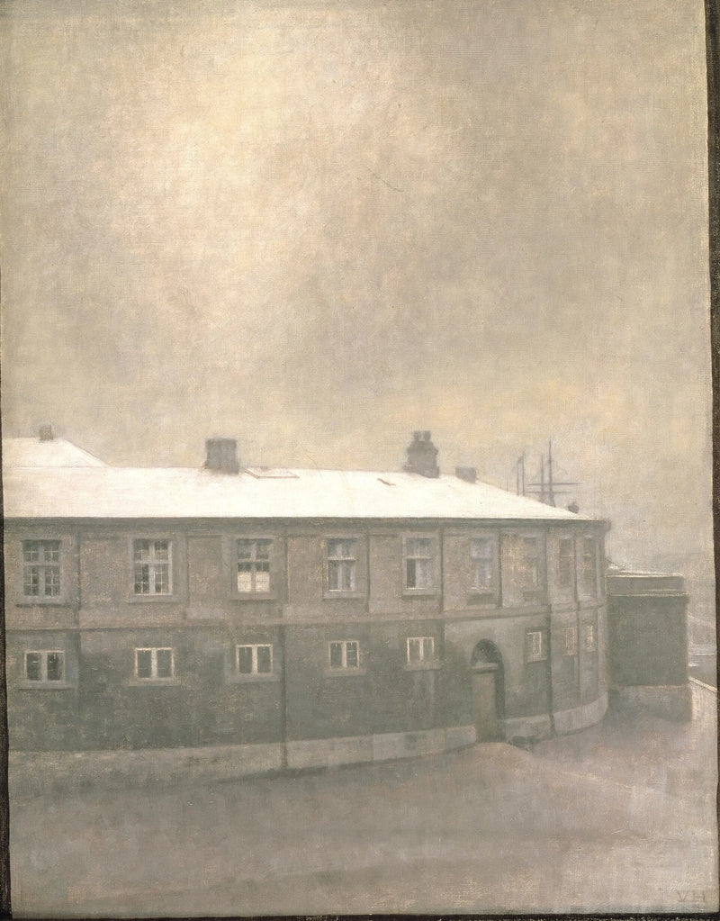 L’Ancien Christiansborg - Vilhelm Hammershøi