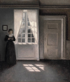 Strandgade 30 の内部、1900 年 - Vilhelm Hammershøi