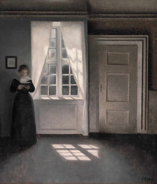 Strandgade 30 の内部、1900 年 - Vilhelm Hammershøi