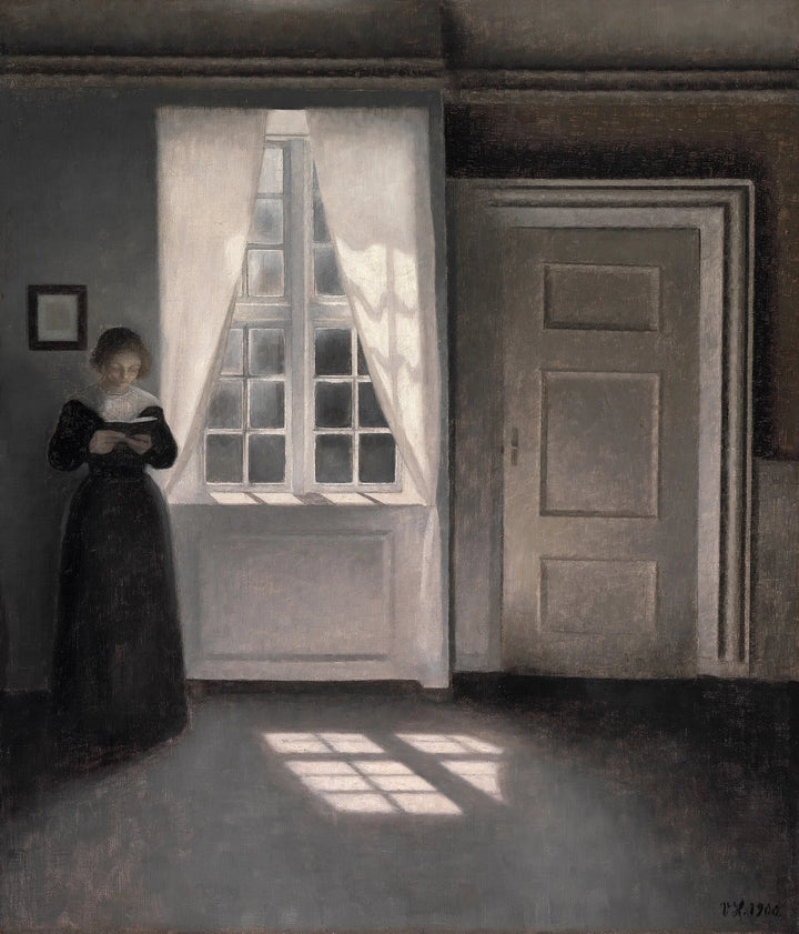 Strandgade 30 の内部、1900 年 - Vilhelm Hammershøi