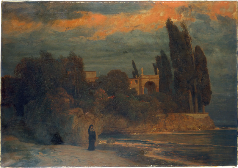 海辺の別荘 III - アーノルド・ベックリン

Source:
Villa au bord de la mer III - Arnold Böcklin