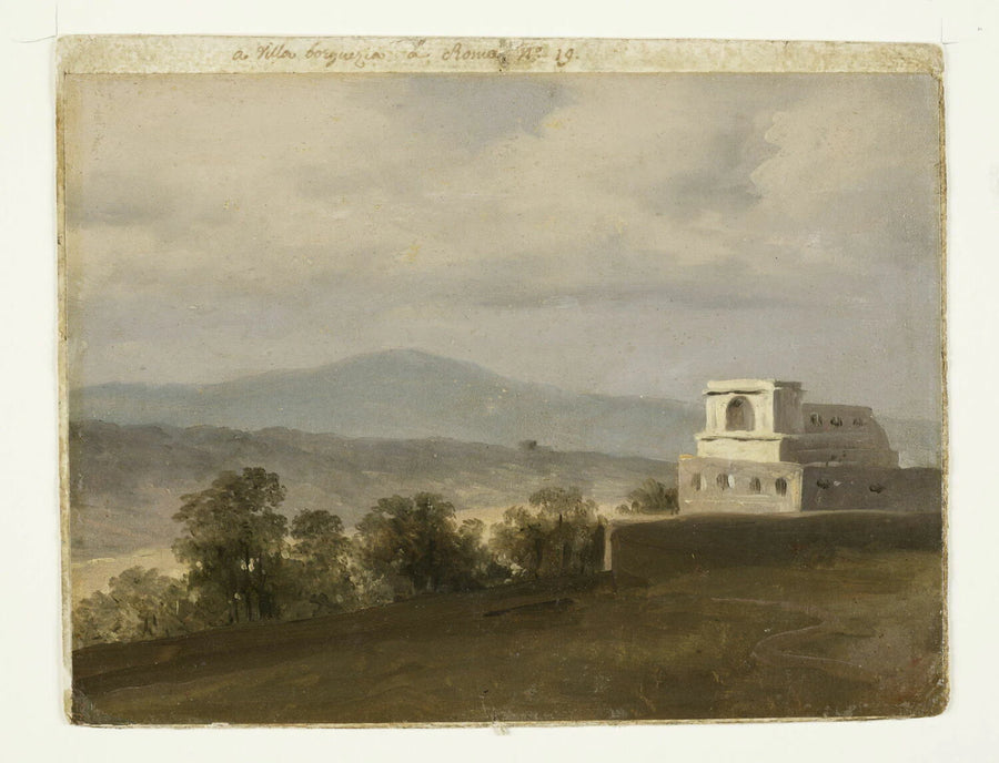 À la villa Borghèse : le pavillon - Pierre de Valenciennes