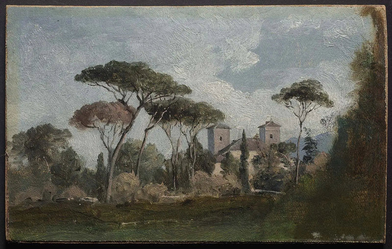 ヴェッキオ・マルティリオ通り、ローマ - ジョージ・イネス

Source:
Villa Borghèse, Rome - George Inness