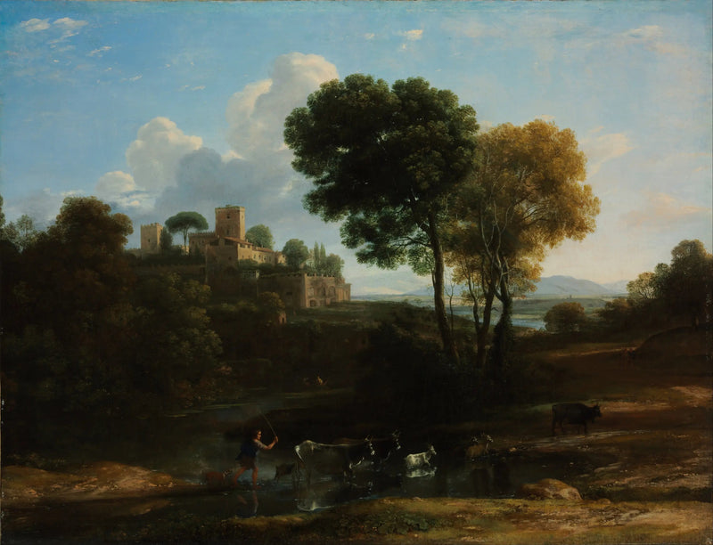 ローマの田園地帯のヴィラ - クロード・ロラン

Source:
Villa dans la campagne romaine - Claude Lorrain