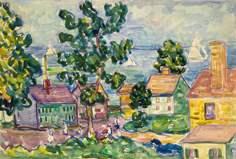 ニューイングランドの海辺の村 - モーリス・プリンデガスト

Source:
Village côtier de la Nouvelle-Angleterre - Maurice Prendergast