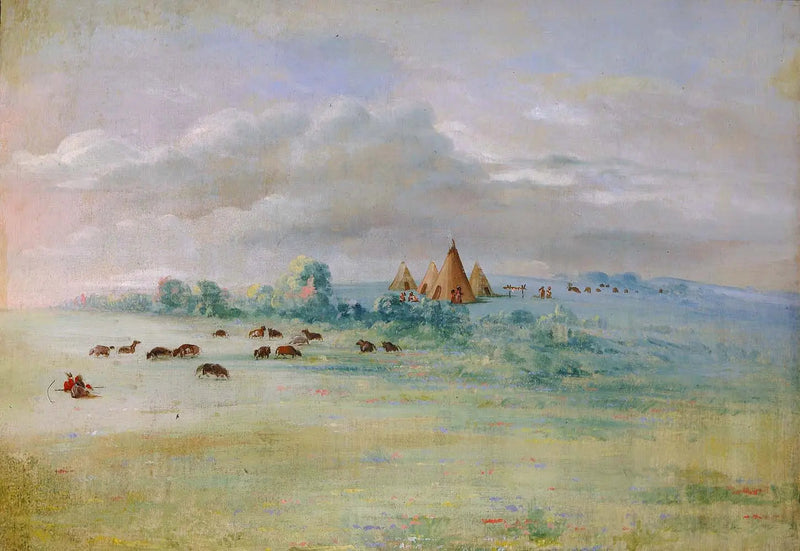 Village Sioux、カルハウン湖、フォートスニリング近く - ジョージ・キャトリン

Source:
Village Sioux, lac Calhoun, près de Fort Snelling - George Catlin