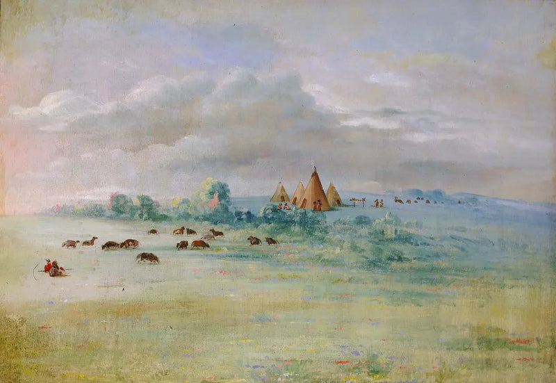 Village Sioux、カルハウン湖、フォートスニリング近く - ジョージ・キャトリン

Source:
Village Sioux, lac Calhoun, près de Fort Snelling - George Catlin