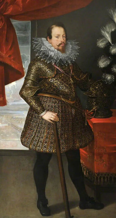 Vincenzo I Gonzaga 4e duc de Mantoue (1562-1612) - Frans Pourbus the Younger - Alpha Reproduction