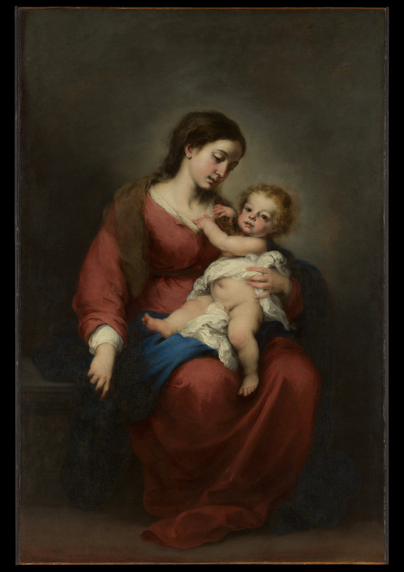 Virgin and Child - Bartolomé Estebán Murillo