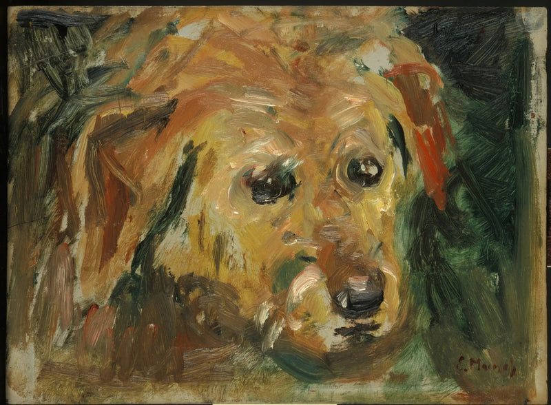 犬の顔 - エドヴァルド・ムンク