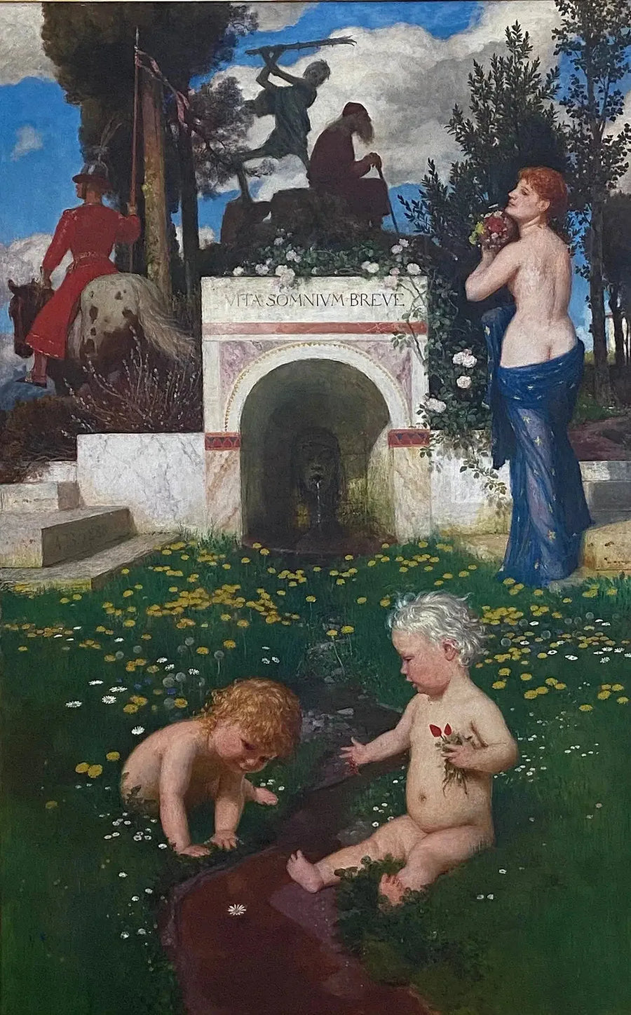 ビタ・ソムニウム・ブレーヴ（人生は短い夢） - アーノルド・ベックリン

Source:
Vita somnium breve (La vie un rêve court) - Arnold Böcklin