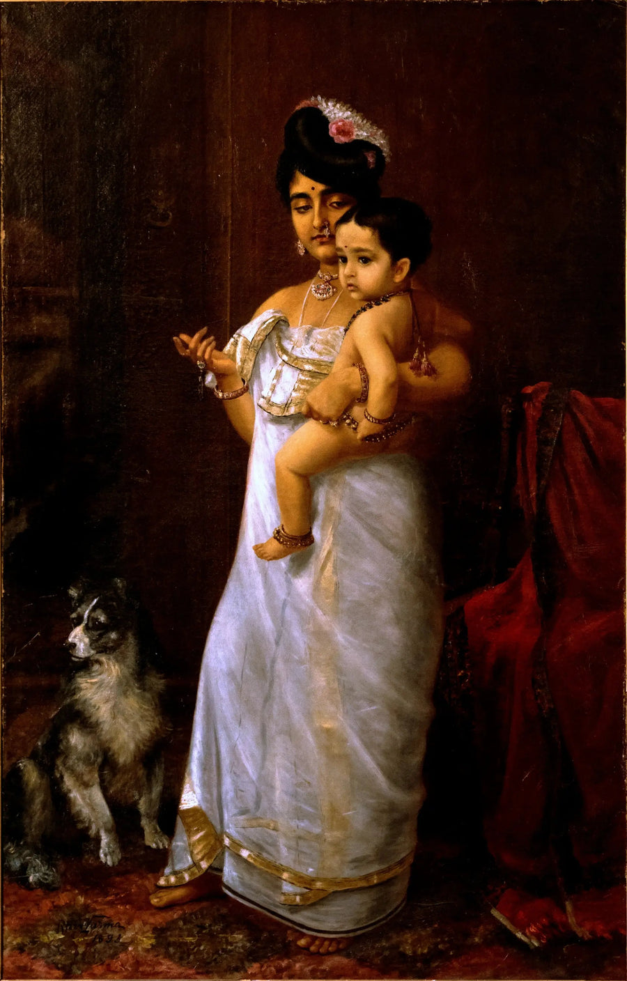 お父さんが到着するところ - ラヴィ・ヴァルマ

Source:
Voilà papa qui arrive - Ravi Varmâ