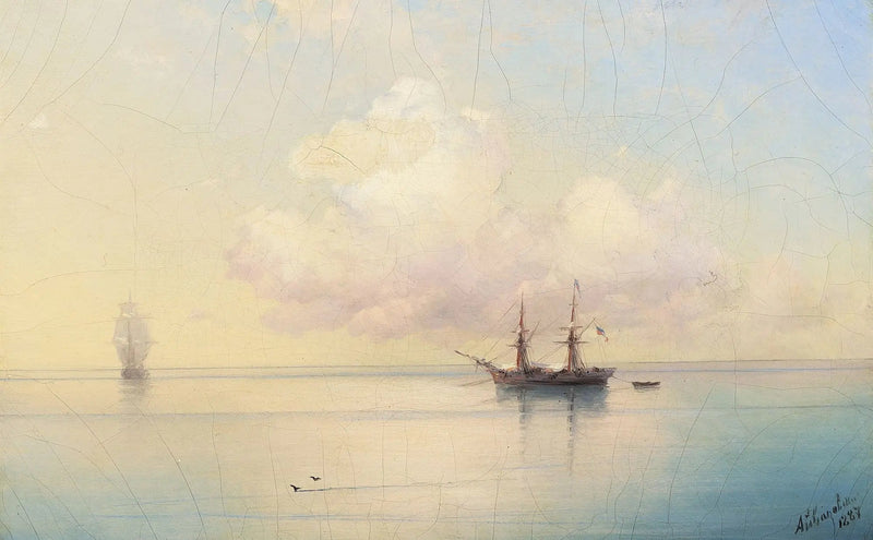 穏やかな天気の帆船 - イワン・アイヴァゾフスキー

Source:
Voiliers par temps calme. - Ivan Aïvazovski