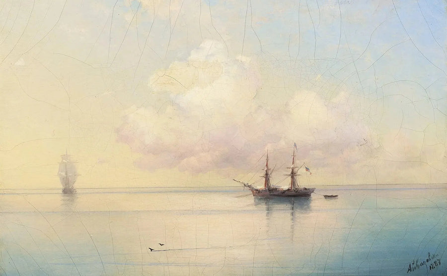 穏やかな天気の帆船 - イワン・アイヴァゾフスキー

Source:
Voiliers par temps calme. - Ivan Aïvazovski