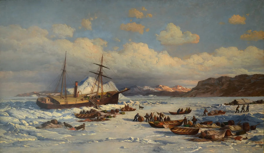 ポラリス号の航海 - ウィリアム・ブラッドフォード

Source:
Voyage du Polaris - William Bradford
