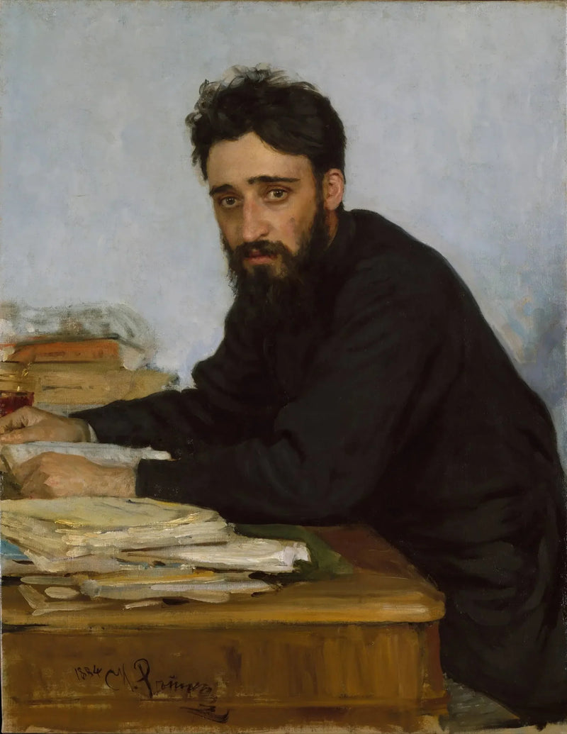 ヴセヴォロド・ミハイロヴィチ・ガルチネ（1855-1888） - イリヤ・レーピン