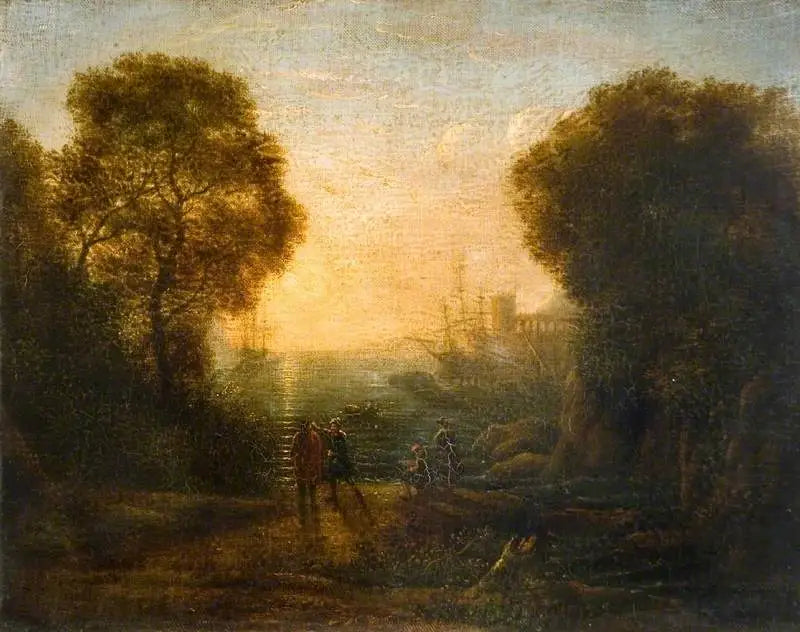 Vue côtière - Claude Lorrain - Alpha Reproduction