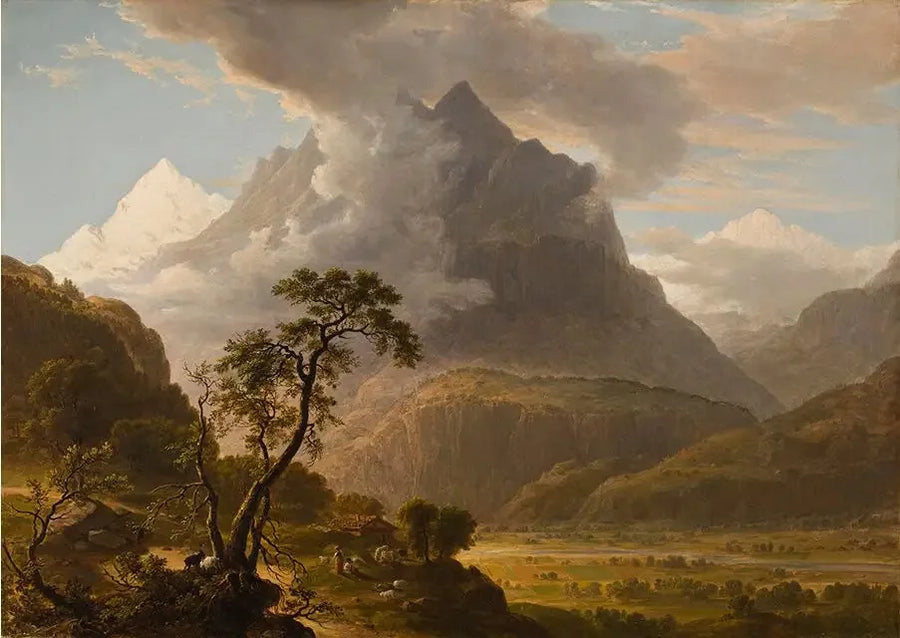 スイス、オーバーハスレ渓谷の眺め - アッシャー・ブラウン・デュランド

Source:
Vue dans la vallée d'Oberhasle, Suisse - Asher Brown Durand