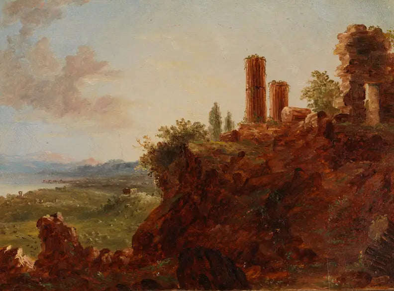 Vue de la Sicile - Thomas Cole - Alpha Reproduction