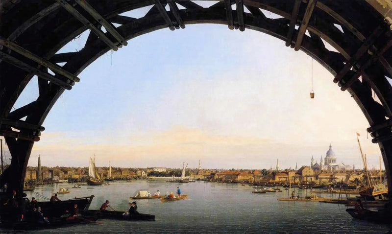 ウェストミンスター橋のアーチの下のテムズ川とシティの眺め - カナレット

Source:
Vue de la Tamise et de la City sous un arc de Westminster Bridge - Canaletto
