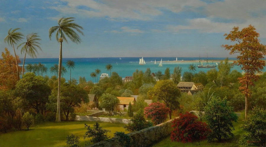 バハマのナッソーの眺め - アルバート・ビアシュタット

Source:
Vue de Nassau, aux Bahamas - Albert Bierstadt