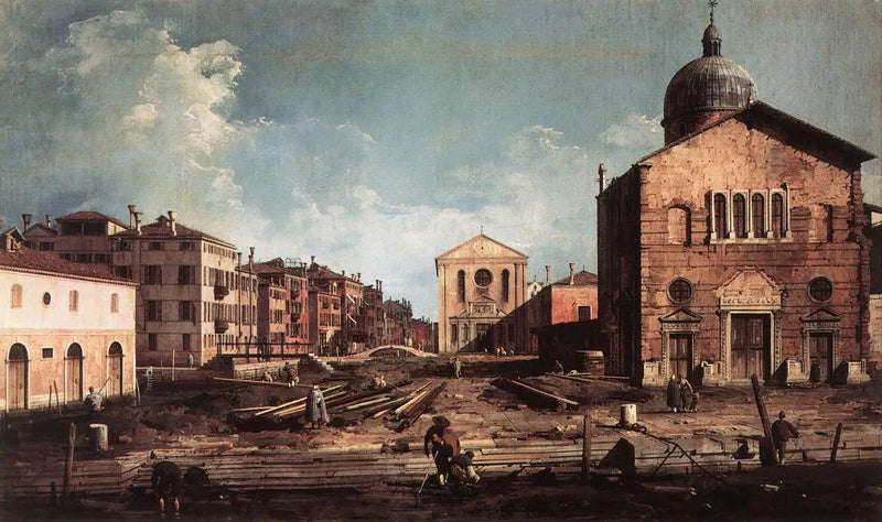 カザルレージョのサン・ジュゼッペ・ディ・カステッロの眺め - カナレット

Source:
Vue de San Giuseppe di Castello - Canaletto