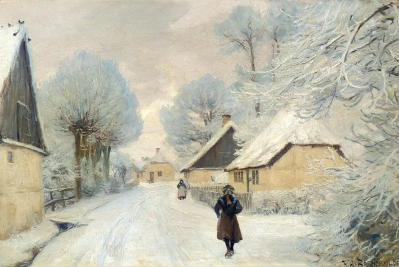 ネストヴからの眺め。 - H. A. ブレンデキルデ

Source:
Vue depuis Næstved. - H. A. Brendekilde