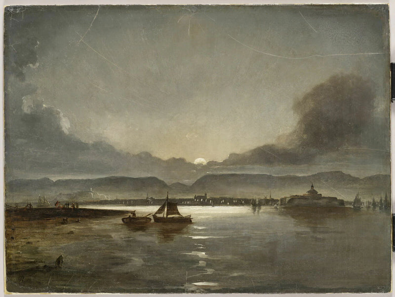 Vue de Drontheim (Norvège) - Peder Balke