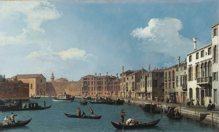 サンタ・キアラ運河の眺め、ヴェネツィア - カナレット

Source:
Vue du canal de Santa Chiara, Venise - Canaletto