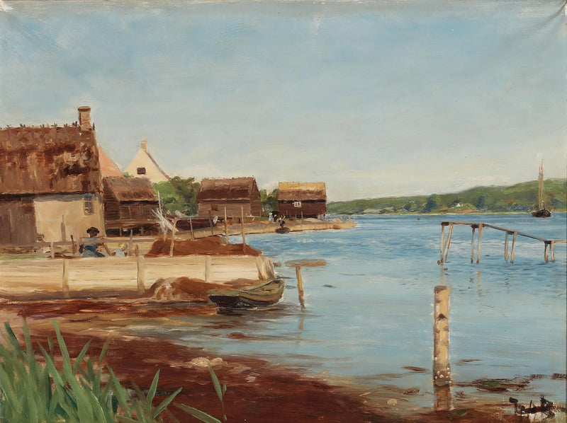 ロスキレのフィヨルドとイリゲの眺め - H. A. ブレンデキルデ

Source:
Vue du fjord de Roskilde à Jyllinge. - H. A. Brendekilde