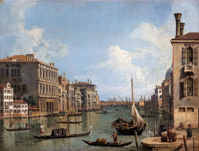 グラン・カナルの眺めと税関の先端 - カナレット

Source:
Vue du Grand Canal vers la pointe de la Douane - Canaletto