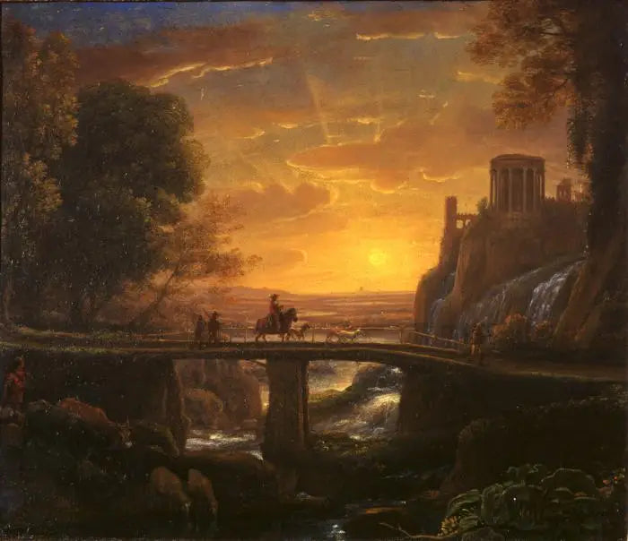 ティヴォリの幻想的な眺め - クロード・ロラン

Source:
Vue imaginaire de Tivoli - Claude Lorrain