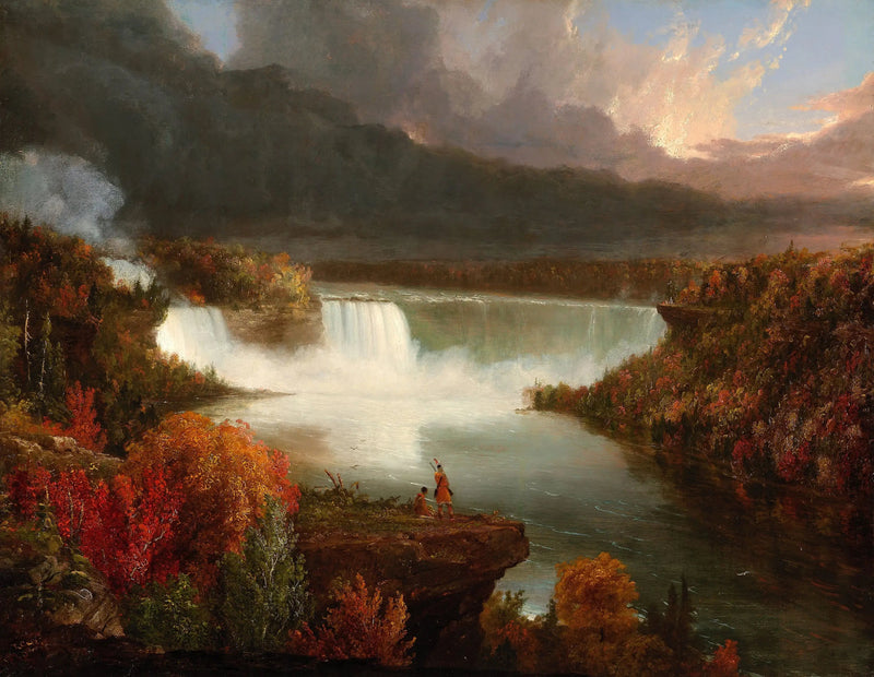 ナイアガラの滝の遠景 - トーマス・コール

Source:
Vue lointaine des chutes du Niagara - Thomas Cole
