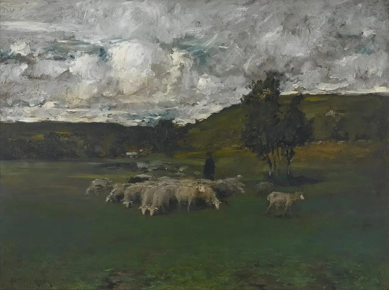 投票所の近くの景色 - ウィリアム・メリット・チェイス

Source:
Vue près du bureau de vote - William Merritt Chase