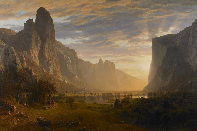 ヨセミテ渓谷の眺め、カリフォルニア - アルバート・ビアシュタット

Source:
Vue sur la vallée de Yosemite, Californie - Albert Bierstadt