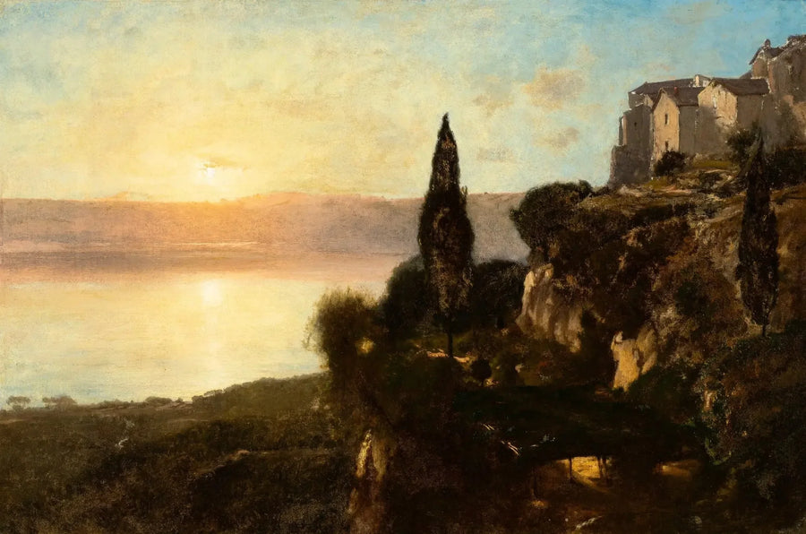 ネミ湖の眺め - ジョージ・イネス

Source:
Vue sur le lac de Nemi - George Inness