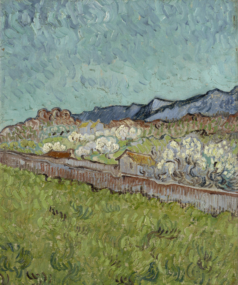 アルピーユの眺め - Vincent van Gogh