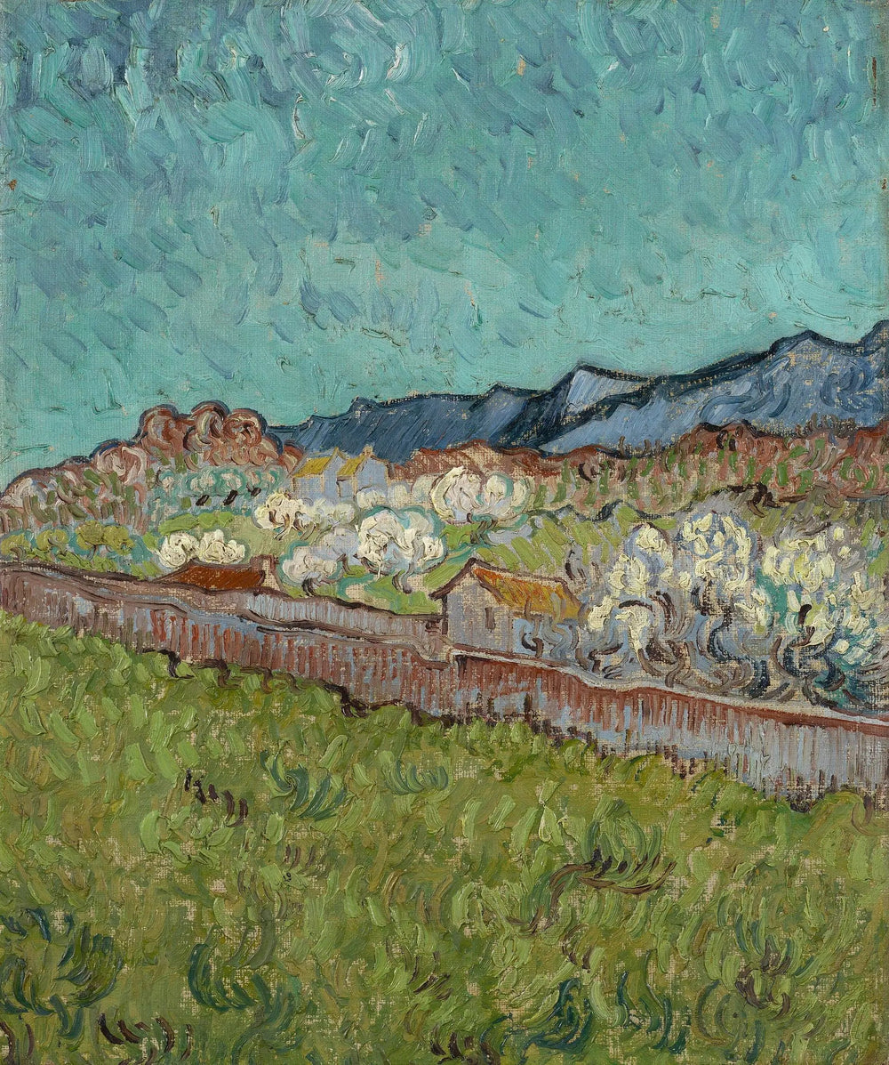 Vue sur les Alpilles - Vincent van Gogh image 1 tableau peint à l’huile sur toile