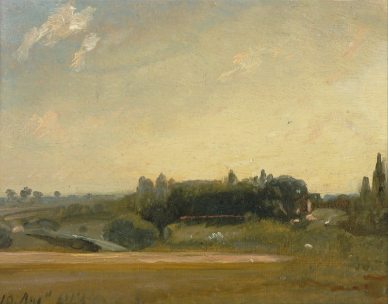 東ベルゴルトの牧師館方面の眺め - ジョン・コンスタブル

Source:
Vue vers le presbytère, East Bergholt - John Constable