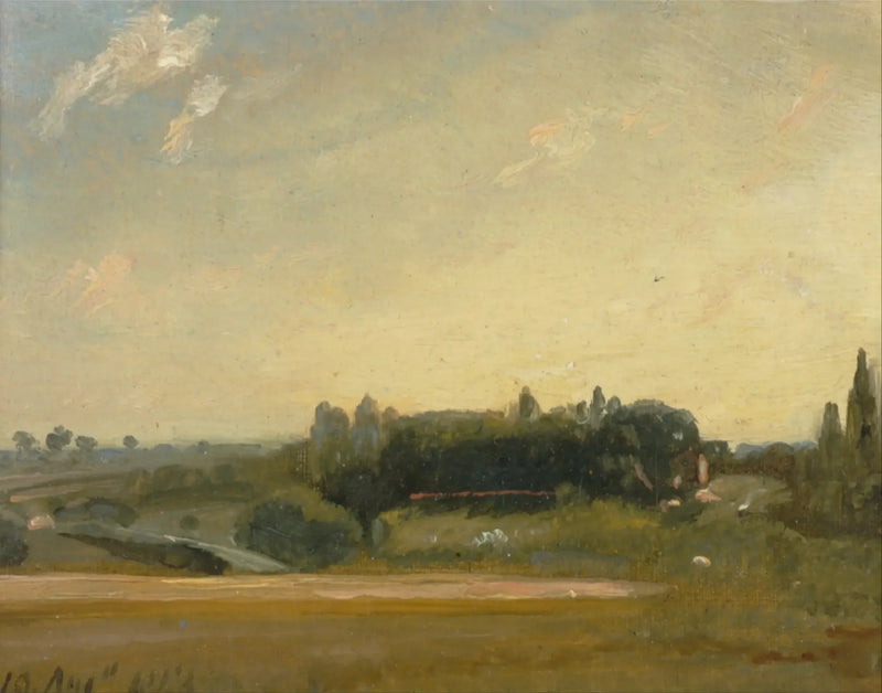 東ベルゴルトの牧師館方面の眺め - ジョン・コンスタブル

Source:
Vue vers le presbytère, East Bergholt - John Constable