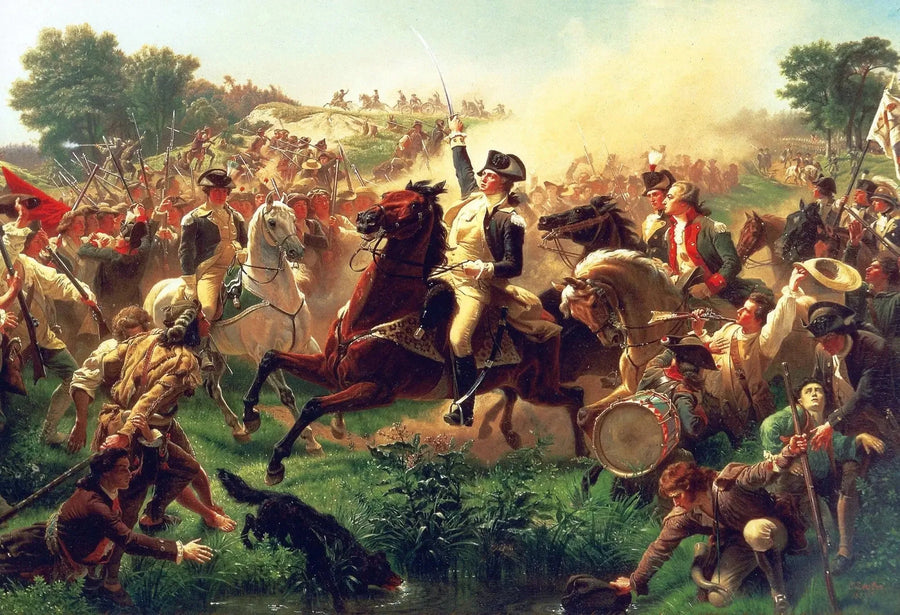 ワシントンがモンマスで軍を集める - エマニュエル・ロイツェ

Source:
Washington rassemblant les troupes à Monmouth - Emanuel Leutze