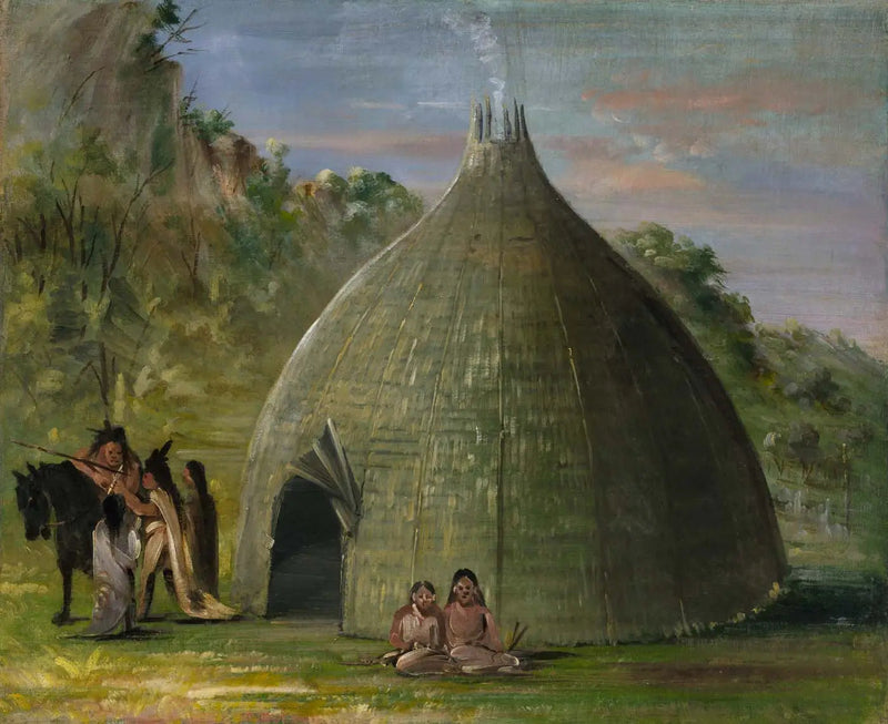ウィチタロッジ、草原の草屋根 - ジョージ・キャトリン

Source:
Wichita Lodge, toit de chaume avec herbe des prairies - George Catlin