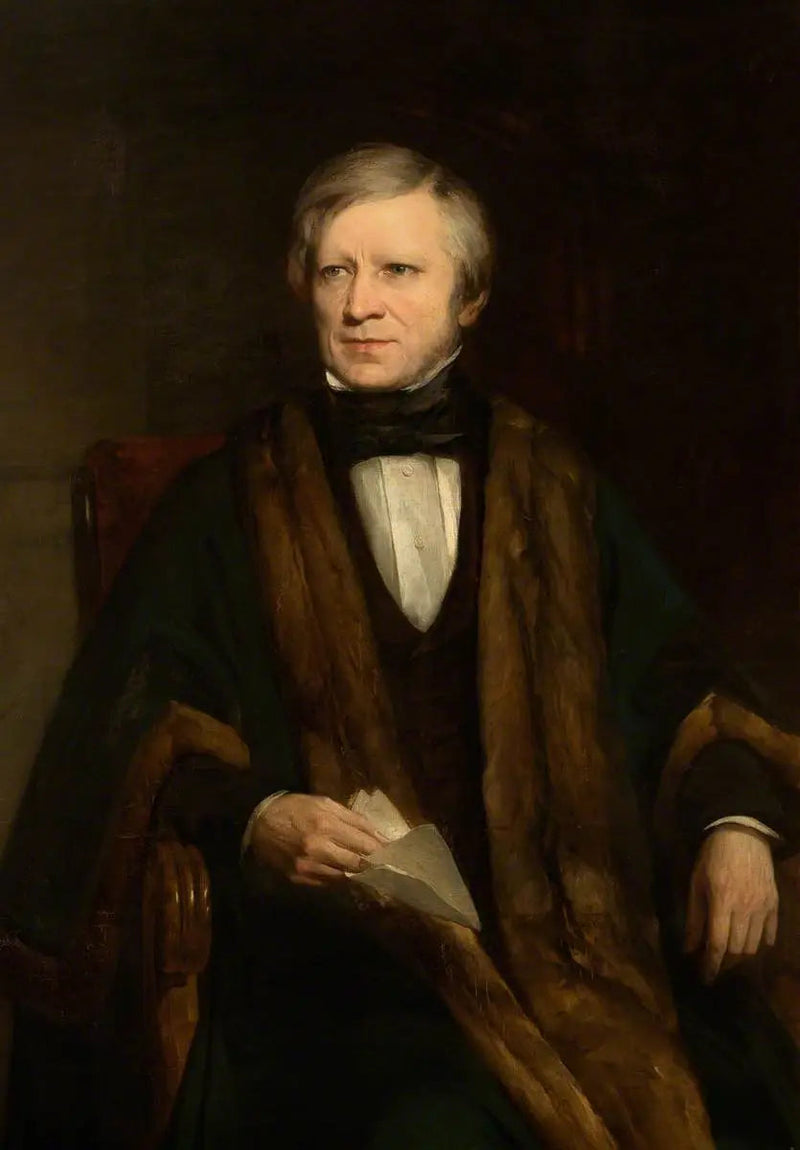 ウィリアム・ビームント（1797年–1889年）、ウォリントンの初代市長（1847年–1848年） - トーマス・フランシス・ディクシー

Source:
William Beamont (1797–1889), premier maire de Warrington (1847–1848) - Thomas Francis Dicksee